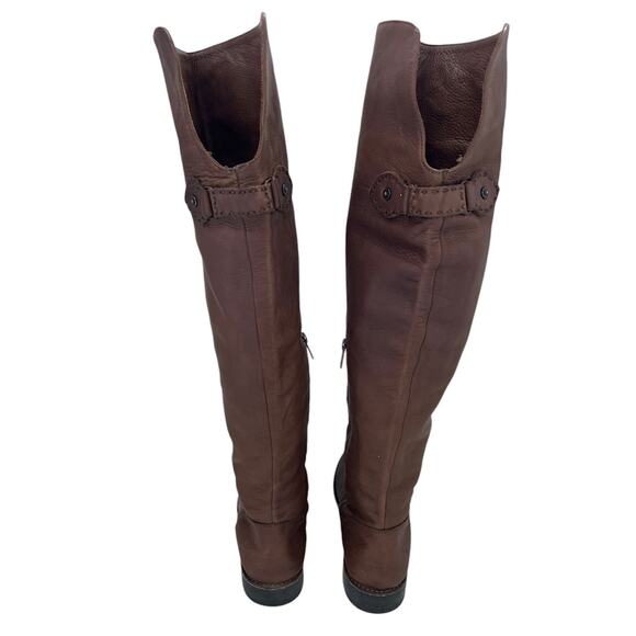 Frye Women’s Size 6 Brown Leather Over the Knee Riding Boots‎ - Picture 3 of 8